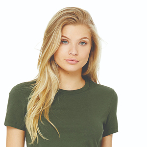 Camisetas de Mujer al por Mayor con Logotipo Personalizado, Tejidas, 180GSM, Algodón Puro, Diseño de Texto con Logotipo Personalizado - Product Image 4