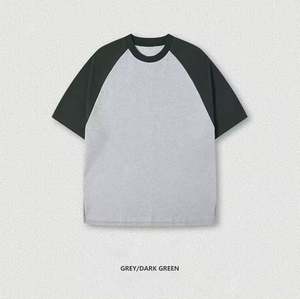 Men Neck Blank O-Neck Short Sleeve Knitted 100% Cotton 180g Eco-Friendly Breathable Anti-Wrinkle Quick Dry Regular <b>Fit</b> <b>T</b>-<b>shirt</b> - Product Image 3