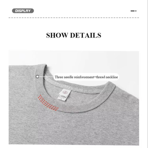 Alta calidad Mutil Color logotipo personalizado Camiseta cuello redondo en blanco liso ocio Camiseta 100% algodón camiseta para hombres - Product Image 3