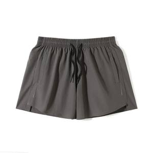 <b>Men</b> Seamless Split <b>Shorts</b> Custom logo Solid Light Weight Casual <b>Shorts</b> Nylon Quick Dry Breathable <b>Woven</b> Running Sport <b>Shorts</b> - Product Image 6