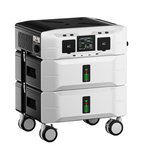 Sales New SP5000 Portable Power Station & <b>Solar</b> <b>Generator</b> with 2x500W <b>Solar</b> Panels, 5000W 5120Wh,Home Backup & Outdoor - Product Image 2