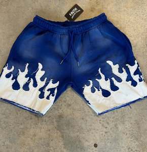 Parches bordados personalizados con logotipo, ropa de calle informal de verano, pantalones cortos holgados con estampado de camuflaje 3D para hombre - Product Image 3