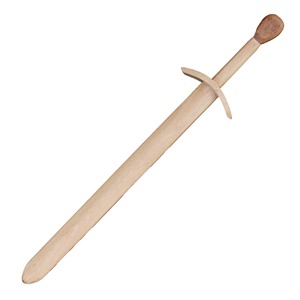 Spada di legno di faggio del XII secolo pratica Anime e spade di legno ispirate al gioco accessori Cosplay alla rinfusa | OEM armi Fantasy.