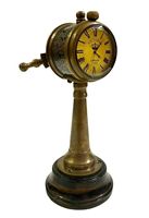 Télégraphe en laiton nautique artisanal antique de 15 pouces, personnalisé, unique, en fonte de laiton, à vendre