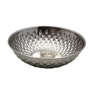 Bol de forme ronde en fer au design unique pour cuisine et table Bol de service de couleur blanche et bols décoratifs faits à la main en vrac - Product Image 6