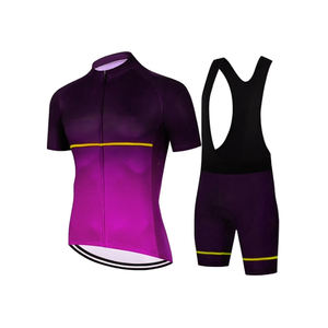 Nouvellement Design été cyclisme maillot ensemble hommes séchage rapide à manches courtes haut ensemble route VTT équipement d'équitation - Product Image 3