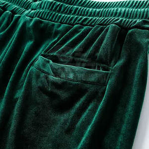 2025 Men <b>Velvet</b> Tracksuit Full Set <b>Hoodie</b> with Pants Custom Made <b>Velvet</b> Tracksuit 2025 - Product Image 4
