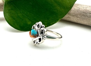 925 Solid Silver Classical <b>Ring</b> Jewelry For Women 925 Sterling Silver <b>Turquoise</b> Gemstone Boho Style Handmade <b>Ring</b> Gift For Mom - Product Image 3