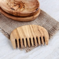 Ensemble de porte-savon en bois d'olivier ArtisRaw, accessoires en bois naturel, écologiques, pour la salle de bain, l'hôtel, rangement, style, portable
