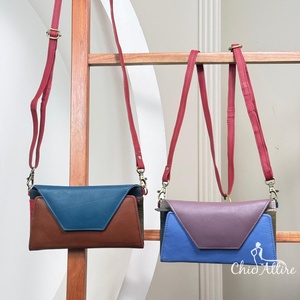 Nuevo monedero largo personalizado de cuero reciclado con cierre a presión triple para mujer, organizador de tarjetas múltiples, monedero de mano de Color caramelo para mujer - Product Image 1