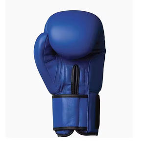 Superventas Guante de boxeo 14oz Guantes de boxeo de cuero de vaca originales Diseño personalizado Adulto MMA Fight 8oz PU Cuero PVC - Product Image 2