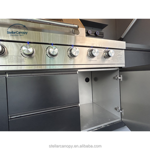 Cuisine extérieure modulaire durable Barbecue Îlot de cuisine <span class=keywords><strong>Camping</strong></span> Ouverture Cuisine extérieure - Product Image 3