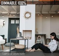 Bombilla LED CLAR-R7S de 118 mm, Regulable, 15 W (Equivalente a 200 W Halógeno), Lámpara Lineal de Alta Potencia para Proyectores y Focos Residenciales
