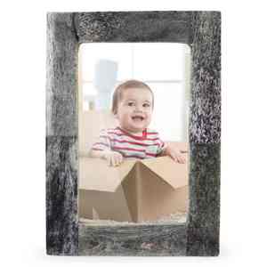 Antique-Style Customized Bone Inlay Wood Photo Frame Handcrafted with Unique Bone and Resin Inlay for Home Use - Product Image 1