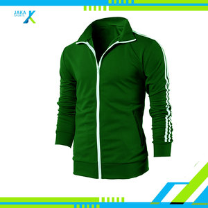 เสื้อแจ็กเก็ตแขนยาวผ้าคอตตอนแห้งเร็วผ้า100% สำหรับเล่นกีฬาแขนยาวผ้าถักเข้ารูปพอดีตัวฤดูใบไม้ร่วง - Product Image 4