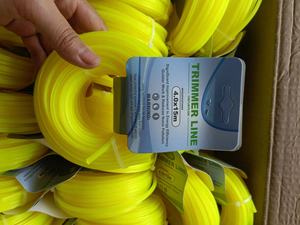 Ligne de coupe-herbe en nylon 3.5mm personnalisée étoile <span class=keywords><strong>4</strong></span>.00mm 15 mètres pour <span class=keywords><strong>fil</strong></span> de tête de coupe de jardin - Product Image 3