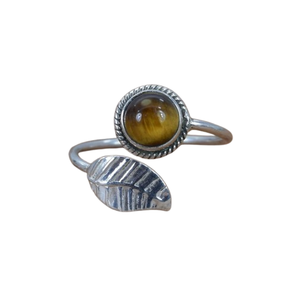 <b>Tiger</b> <b>Eye</b> Gemstone Ring <b>Jewelry</b> For Women Silver Boho Style <b>Jewelry</b> 925 Sterling Silver Trending Handmade Ring Gift For Her - Product Image 1