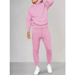 Survêtements 2 pièces décontracté solide survêtement sport poches survêtement salon à manches longues sweats à capuche et pantalon de survêtement ensemble - Product Image 3