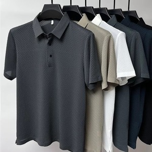 T-shirt tricoté personnalisé tendance pour homme, imprimé, 100 % polyester, respirant, séchage rapide, pour le sport, la gym, les voyages et les loisirs - Product Image 6