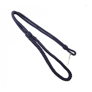 Cordón de silbato de seda de poliéster 100%, cordón de uniforme ceremonial personalizado con diseño en blanco, cordón de hombro uniforme OEM - Product Image 2