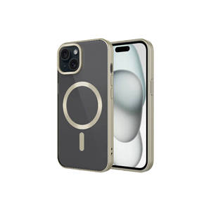 Coque de protection antichoc en silicone mat Netzy Premium pour iPhone 15 14 Plus compatible avec la recharge sans fil MagSafe - Product Image 1