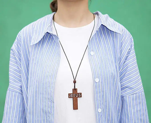 ป้ายแขวนผนังคริสเตียนทำจากไม้สั่งทำตกแต่งส่วนบุคคลสำหรับบ้านโบสถ์สำนักงานไอเดียของขวัญที่ไม่เหมือนใคร - Product Image 2