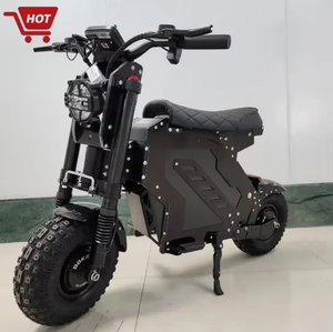 Nueva Bicicleta Eléctrica de Alta Velocidad con Doble Motor, 100-120 km de Autonomía, 72v 10000w, Rueda Grande de 13'', 60v 7000w 15000w, con Asiento - Product Image 1