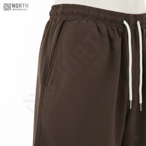 Pantalones Cortos Casuales de Verano para Hombre, 100% Algodón, de Alta Calidad, con Bolsillos Laterales, Tejido No Tejido, Color Sólido, para Correr - Product Image 4