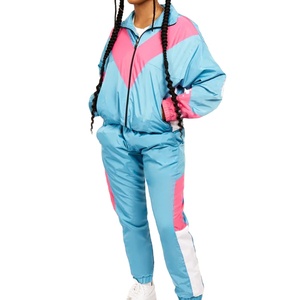 Chaqueta Cortavientos de Nailon 100% con Logotipo Personalizado, Conjunto Deportivo de 2 Piezas con Cierre, Nuevo Diseño, Precio Bajo, Chándal de la Mejor Calidad para Mujer 2027 - Product Image 2