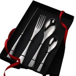 Elegant Stainless Steel <b>Flatware</b> <b>Set</b> with Corrosion-resistant Materials and Contemporary Design for Upscale Kitchens - Product Image 3