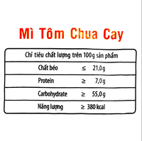 Wholesale 3 Mien Hot & Sour Shrimp Instant Noodle 65g Bag-OEM Private Brand ISO HACCP Certified Gluten Free Easy Cook 2-3min