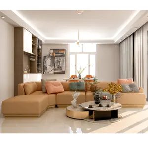 越南制造北欧风格模块化沙发套装热卖豪华家具品牌OEM家居家具客厅沙发