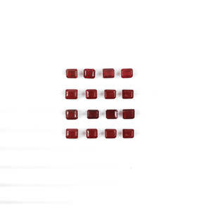 Rubis naturels de Bangkok, octogones calibrés 3x4mm 4x5mm, taille émeraude, pierres brutes pour la fabrication de bijoux, disponibles en rouge, jaune, vert, bleu, rose - Product Image 5