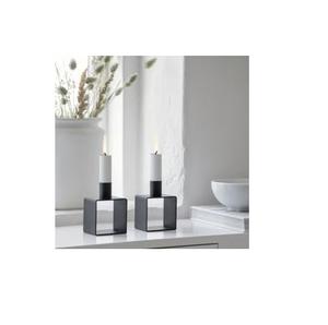 Sqary Métal Noir Poudre Enduit Bougeoir Nouveau Design Sans Rouille Décor À La Maison Par MBSD International - Product Image 1