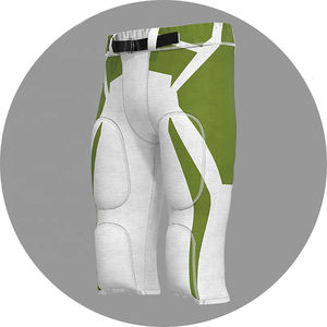 Vêtements de football américain pour jeunes Nouveau design à manches courtes Uniforme supérieur respirant et sain Ensemble de grande valeur - Product Image 5