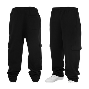 Pantalones Deportivos Oversize para Hombre, Estilo Baggy, de Algodón, con Etiqueta Personalizada OEM - Product Image 1