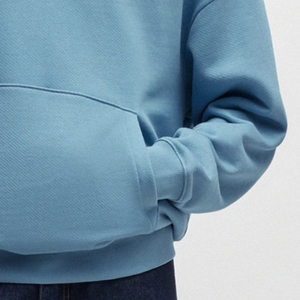 Conception de logo personnalisé, vêtements décontractés avec capuche et cordon de serrage pour les acheteurs en gros, design de pull avec poches kangourou - Product Image 4