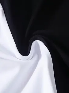 Kaus pasangan keluarga beruang bayi 100% katun, untuk Pancuran bayi pola Solid - Product Image 3