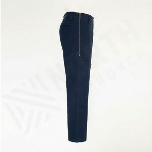 กางเกงยีนส์ทรงหลวมสำหรับผู้ชาย ทนทาน มีกระเป๋าซิป ดีไซน์ทันสมัยและใช้งานได้จริง พร้อมพื้นที่จัดเก็บของมากมาย กางเกงลำลองสไตล์สตรีท - Product Image 3