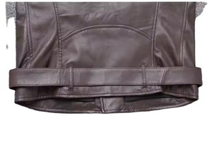 Chaleco de Cuero Vaquero Occidental de Alta Calidad, Transpirable, Resistente al Viento, Estilo Vintage para Hombre, Servicio OEM - Product Image 3