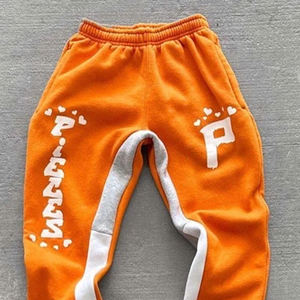 Custom Puff Printing Stacked Flared Sweat Men's Pants Washed <b>Y2K</b> Heavyweight Streetwear <b>Trousers</b> - Product Image 6