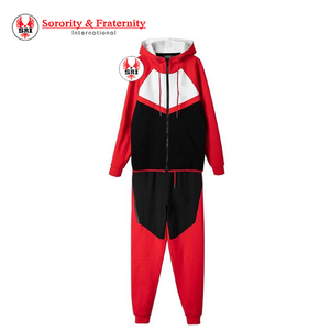 Survêtement personnalisé en molleton de coton Delta Sigma brodé, sororité, haute qualité, respirant, vêtements grecs, survêtements - Product Image 4