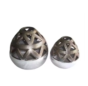 Jarrones de flores de Metal modernos hechos a mano de calidad superior para interiores de casas y decoración de mesa de sala de estar jarrones de Metal más vendidos - Product Image 5