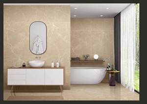 Carreaux en porcelaine finition brillante de qualité supérieure 1000x1000 | Carreaux de sol mural grand format 100x100 | Collection d'exportation durable et élégante - Product Image 5