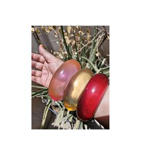 Luxury Gloss Finish Resin Bangles for Women Stylish Fashion Jewelry Custom Colors for Wedding Evening Parties Business Gifts - Product Image 3