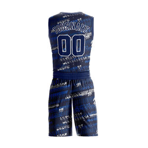 Uniformes de Baloncesto sin Mangas de Talla Grande, 100% Poliéster, Unisex, Transpirables, de Secado Rápido, Sublimados, para Equipos - Product Image 2