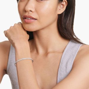 Bracelet tennis tendance avec diamants sertis clos, bijou élégant pour toutes les occasions - Product Image 6