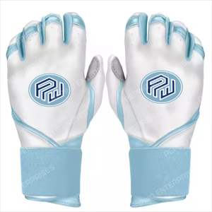 Guantes de bateo exclusivos para adultos, modelo 2025, logotipo personalizado, cuero, cómodos guantes de béisbol PK, tamaño personalizado disponible - Product Image 1