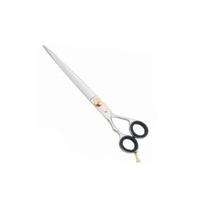 Tijeras de aseo para mascotas de acero inoxidable con mango de goma Tijeras tipo belleza para el cuidado de mascotas - Product Image 3