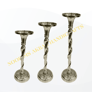 Portavelas de aluminio a granel para boda, centro de mesa al aire libre, tema costero, decoración Náutica para el hogar, ambiente turístico, decoración versátil - Product Image 2